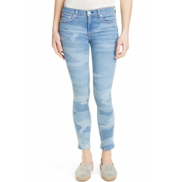 rag & bone Denim - NWT RAG & BONE Camo Print Ankle Skinny Jeans